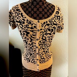 XOXO Leopard Cardigan